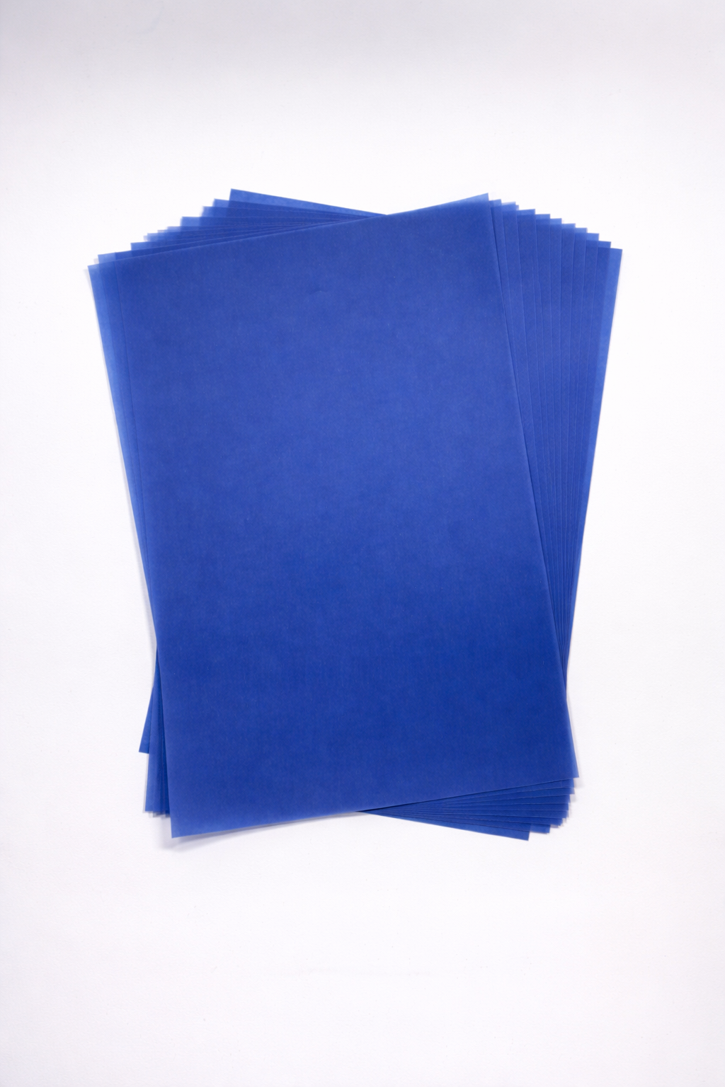 Transparentpapier blau - 10 Blatt