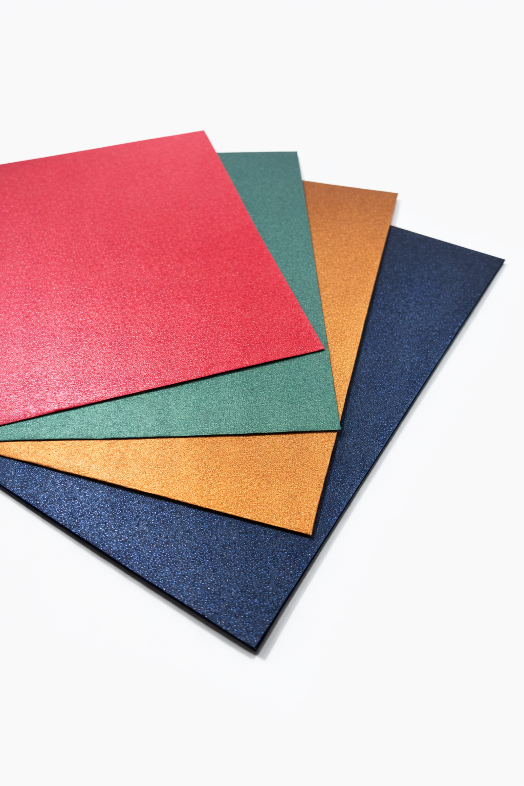 Designumschläge Metallic – 160 × 160 mm (10 Stück/Farbe wählbar)