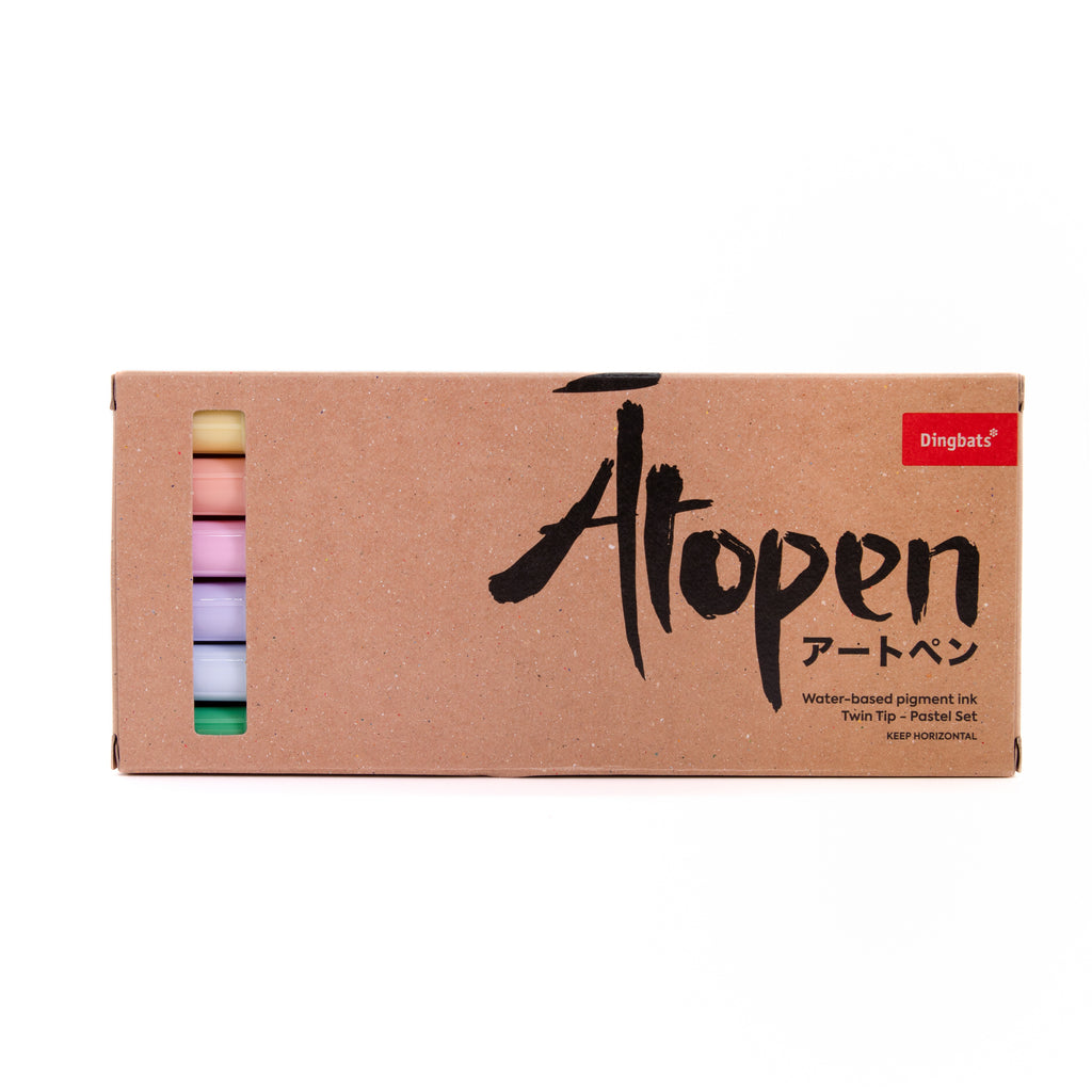 Ātopen Doppelspitze Stifte Set - Pastel