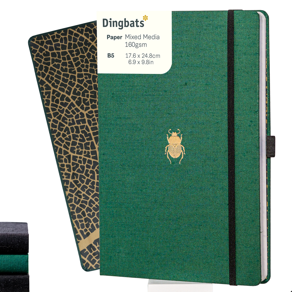 Dingbats* Hardcover Notebook B5 Pro - Beetle
