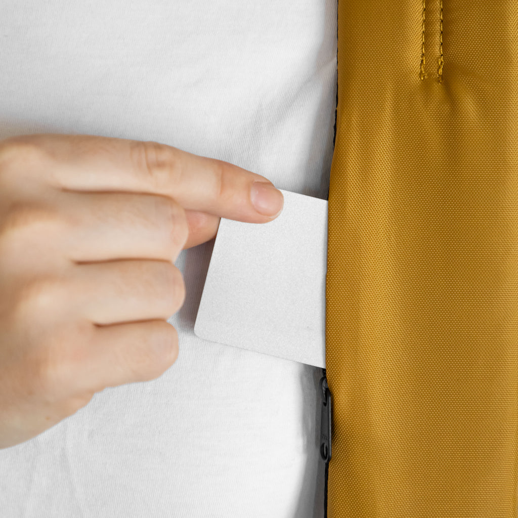 Dingbats - Roll Top Backpack - Yellow