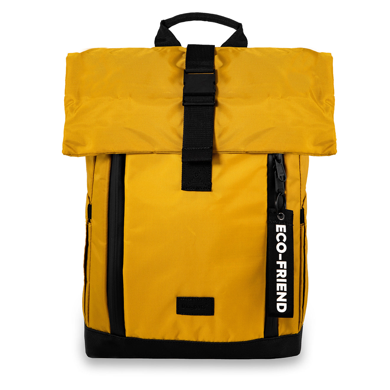 Dingbats - Roll Top Backpack - Yellow