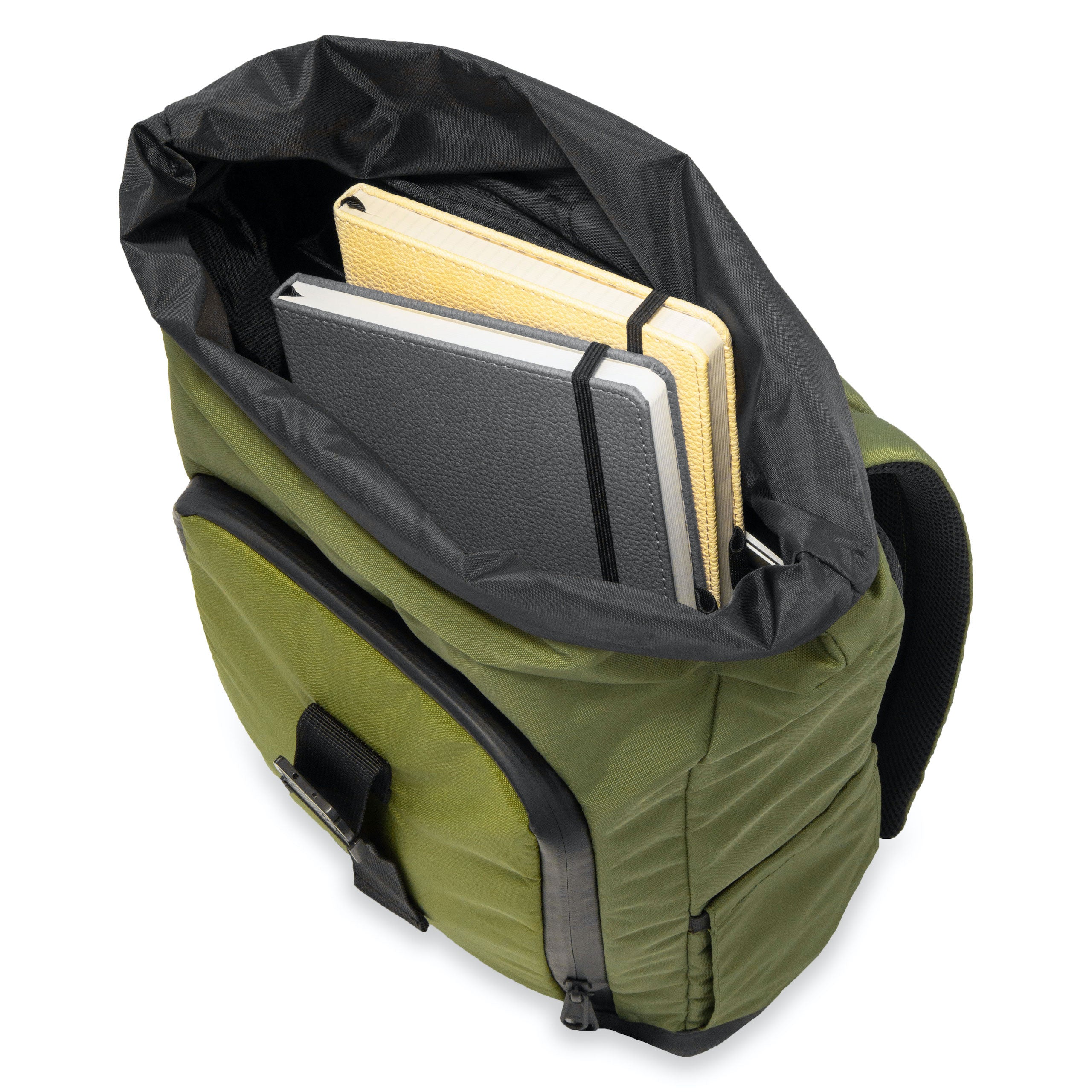 Dingbats - Roll Top Backpack - Green