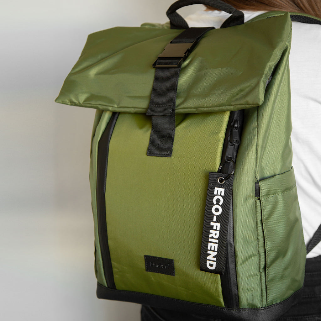 Dingbats - Roll Top Backpack - Green