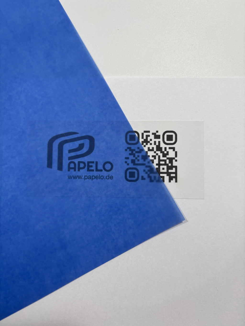 Transparentpapier blau - 10 Blatt