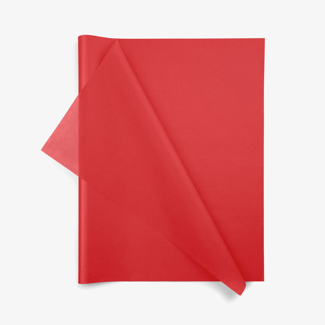 Premium Seidenpapier - Cherry Red